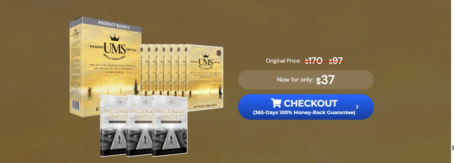 Urgent Millionaire Switch checkout button